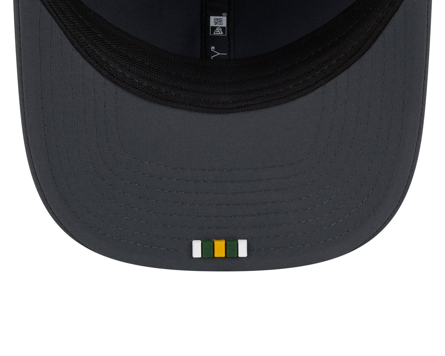 Men's Green Bay Packers New Era Graphite 2025 Sideline 9SEVENTY Cold Adjustable Hat