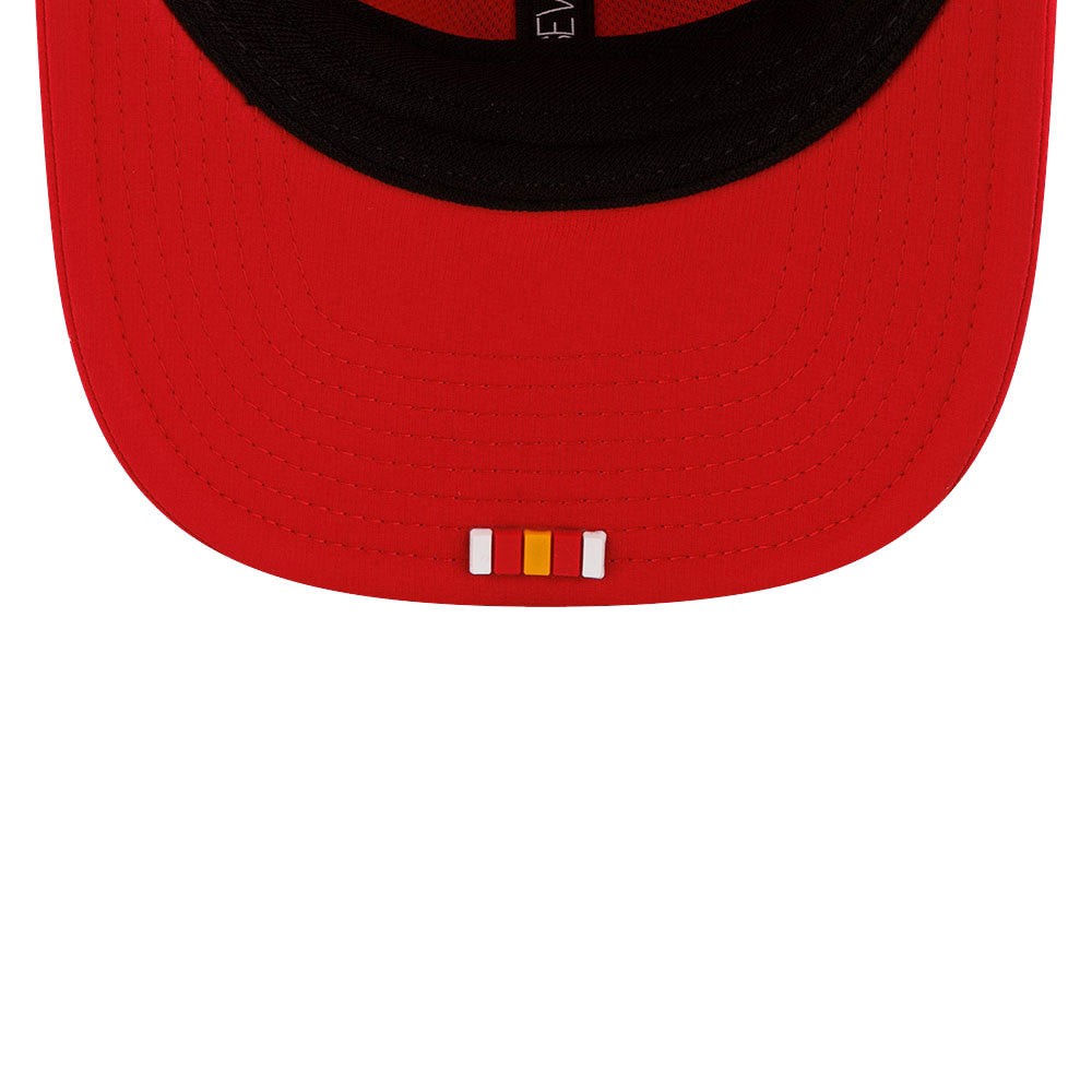 Men's Kansas City Chiefs New Era Red 2025 NFL Sideline Heat 9SEVENTY Adjustable Hat