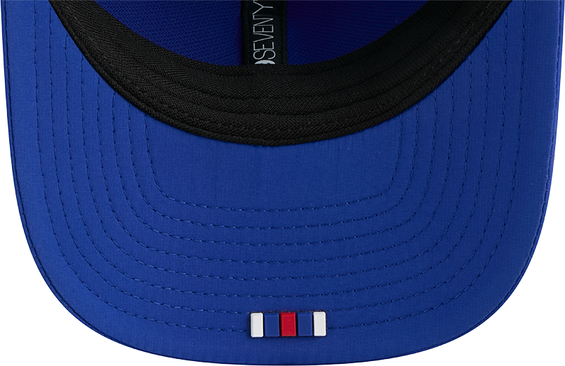 Men's New England Patriots New Era Royal 2025 Sideline 9SEVENTY Trucker Adjustable Hat