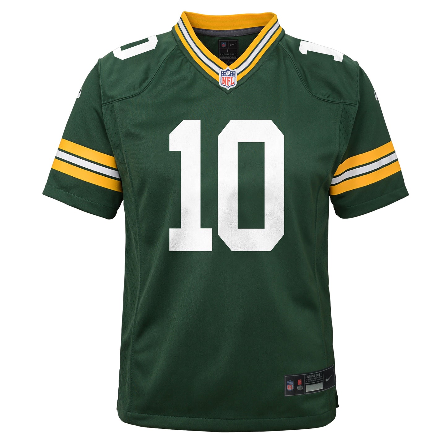 Youth Green Bay Packers Jordan Love Nike Green Game Jersey