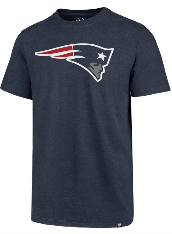 Men's New England Patriots NFL Imprint Club Tee By '47 Brand