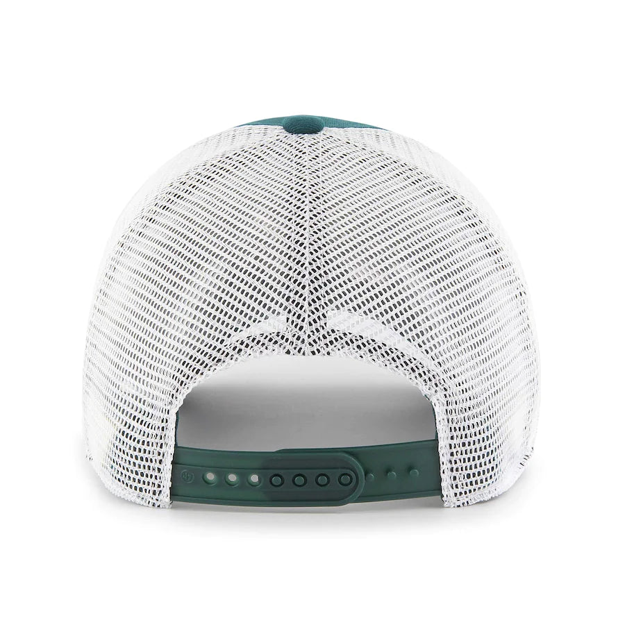 Philadelphia Eagles Pacific Green Highline 47 Clean Up Trucker Adjustable Hat