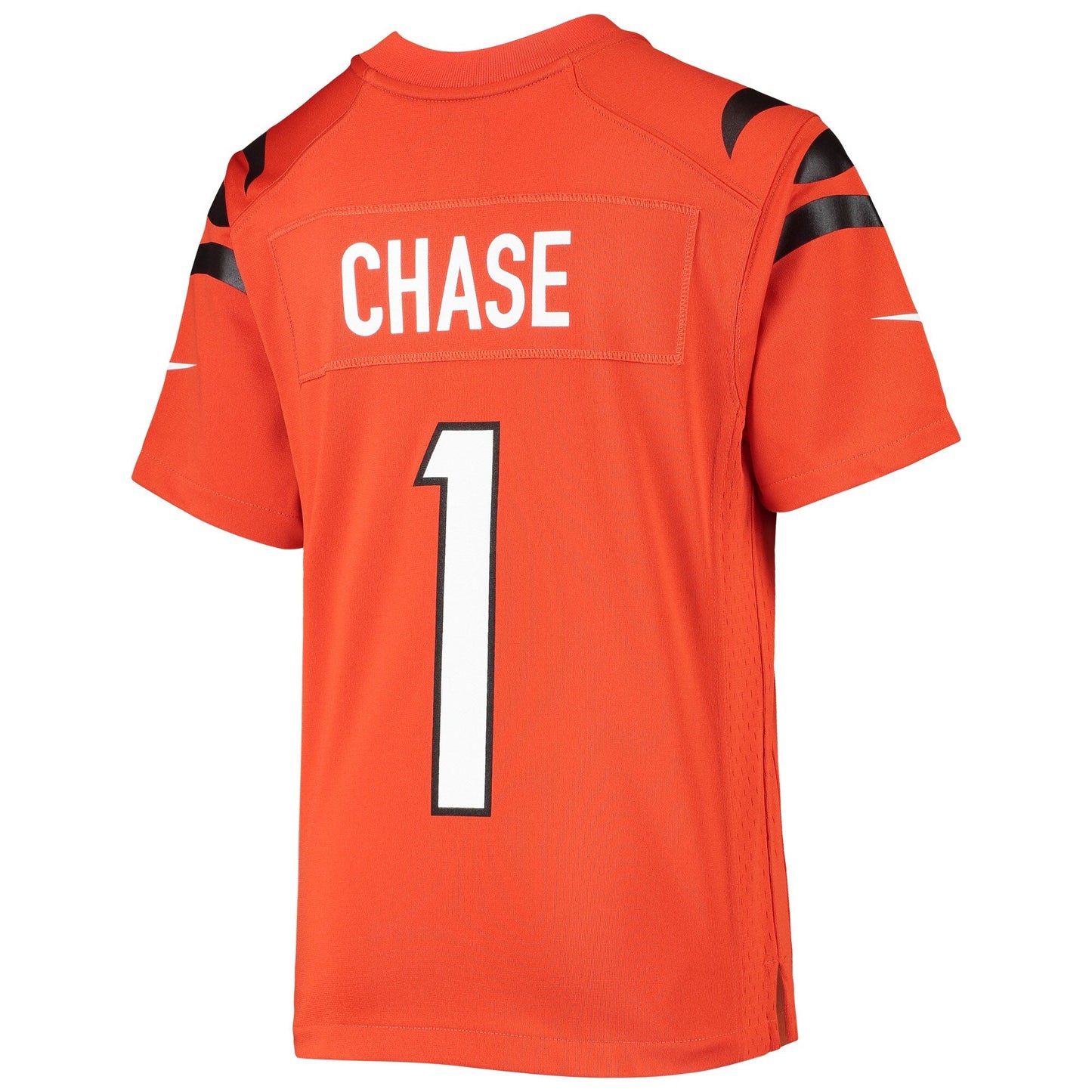 Youth Ja'Marr Chase Cincinnati Bengals Nike Alternate Orange Game Jersey