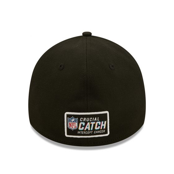 Men's Green Bay Packers New Era Crucial Catch 2022 NFL Coaches Sideline White/Black 39THIRTY Flex Hat