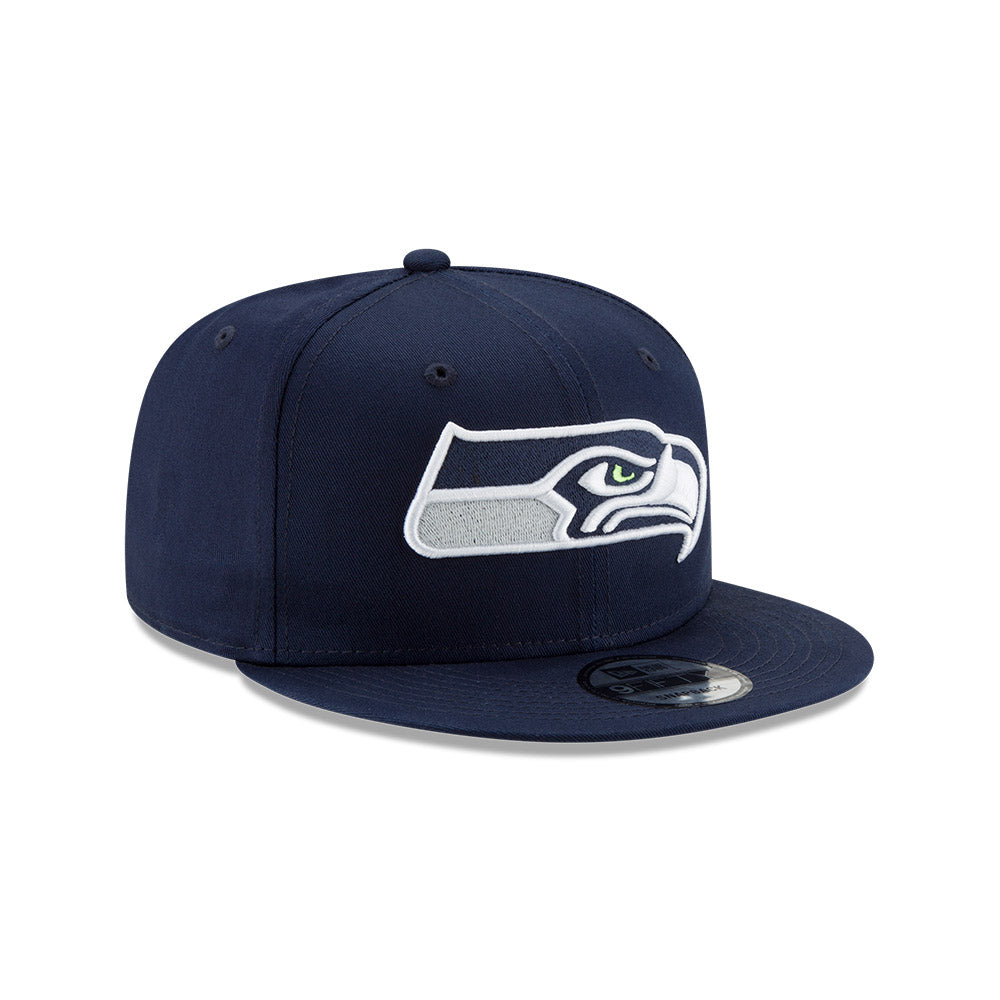 Seattle Seahawks New Era 9FIFTY Navy Snapback Hat