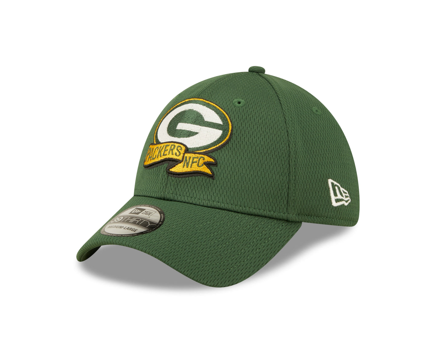 Men's Green Bay Packers New Era Green 2022 Sideline Coaches 39THIRTY Flex Hat