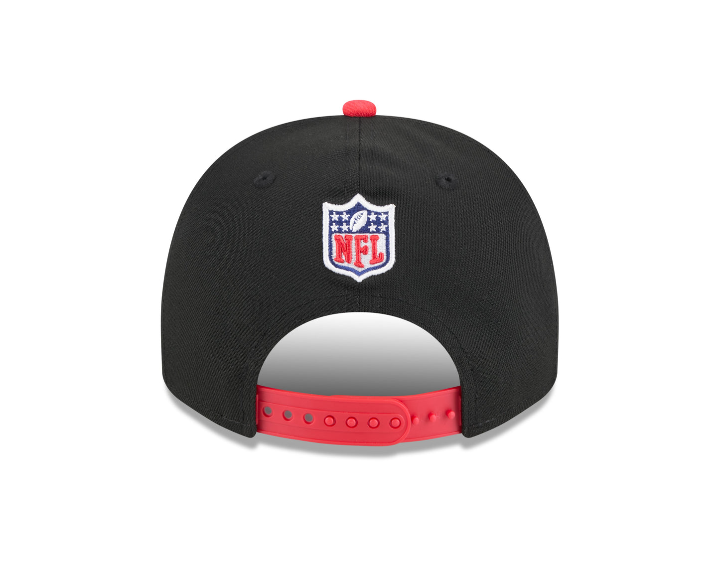 Men's Kansas City Chiefs New Era 2025 NFL Draft Black A-Frame 9FIFTY Snapback Adjustable Hat