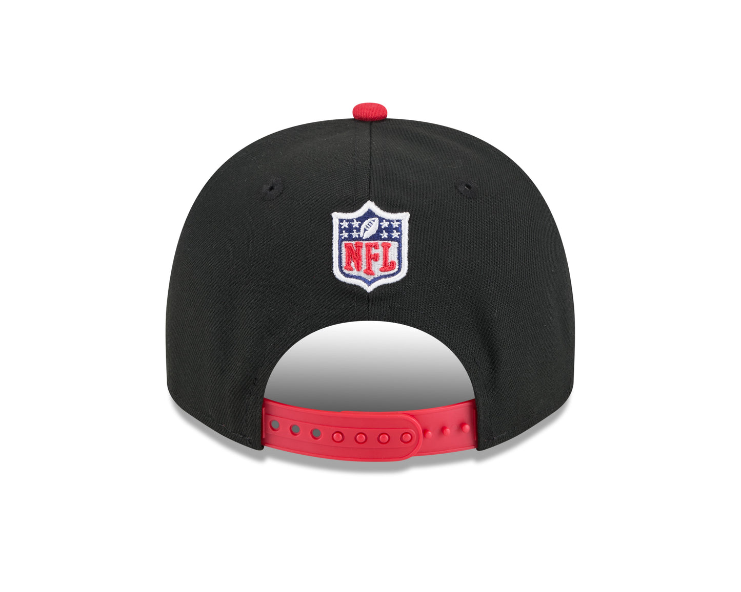Men's San Francisco 49ers New Era 2025 NFL Draft Black A-Frame 9FIFTY Snapback Adjustable Hat