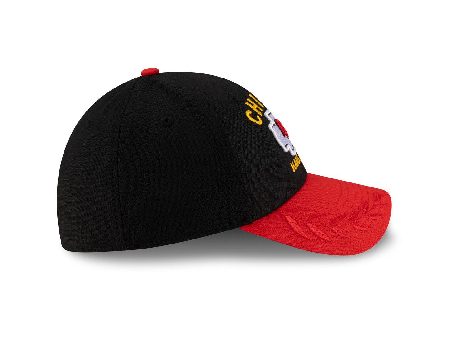 Men's Kansas City Chiefs New Era 2025 NFL Draft Black 39THIRTY Flex Fit Hat