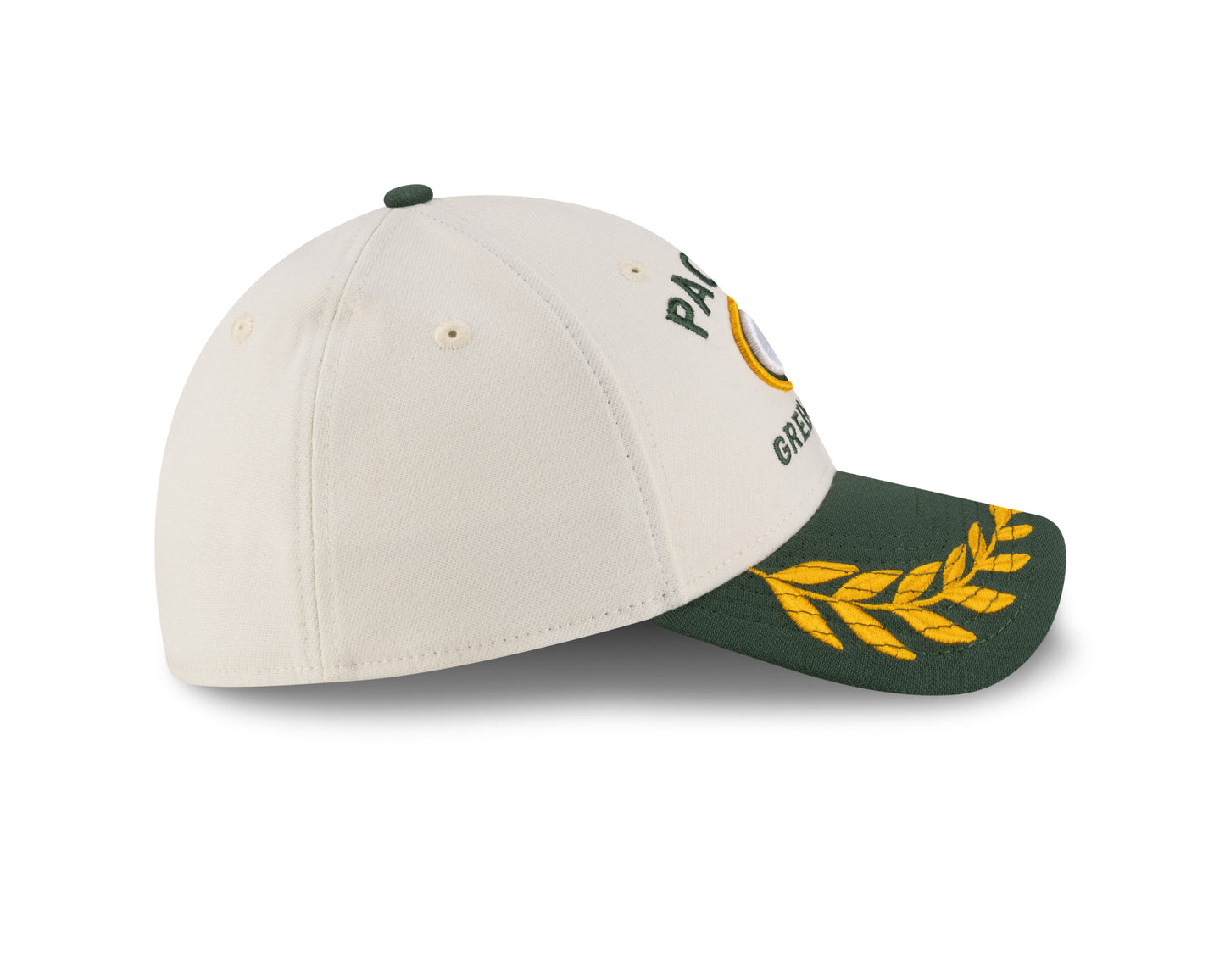Men's Green Bay Packers New Era 2025 NFL Draft Chrome 39THIRTY Flex Fit Hat