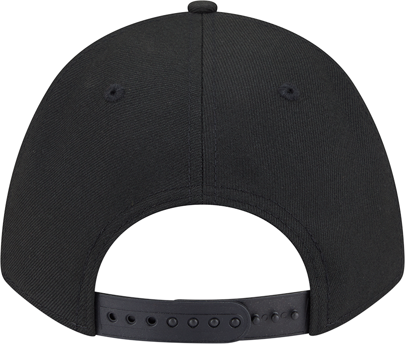 New England Patriots New Era Black A-Frame 9FORTY M-Crown Adjustable Hat