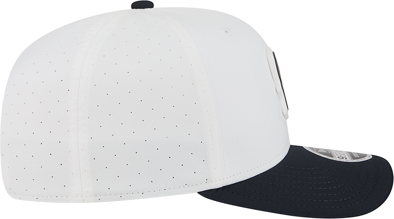 Men's Houston Texans New Era White/Navy 2025 NFL Training Camp 9SEVENTY Adjustable Hat