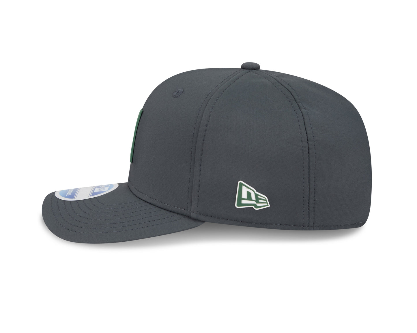 Men's Green Bay Packers New Era Graphite 2025 Sideline 9SEVENTY Cold Adjustable Hat