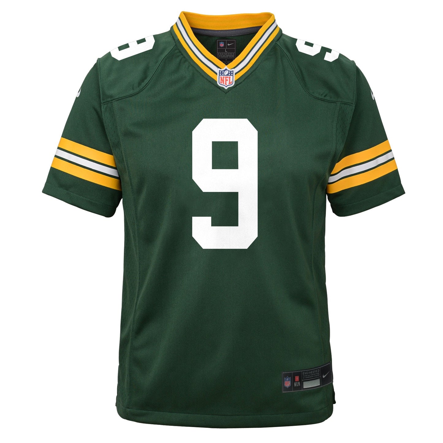 Youth Green Bay Packers Christian Watson Nike Green Game Jersey