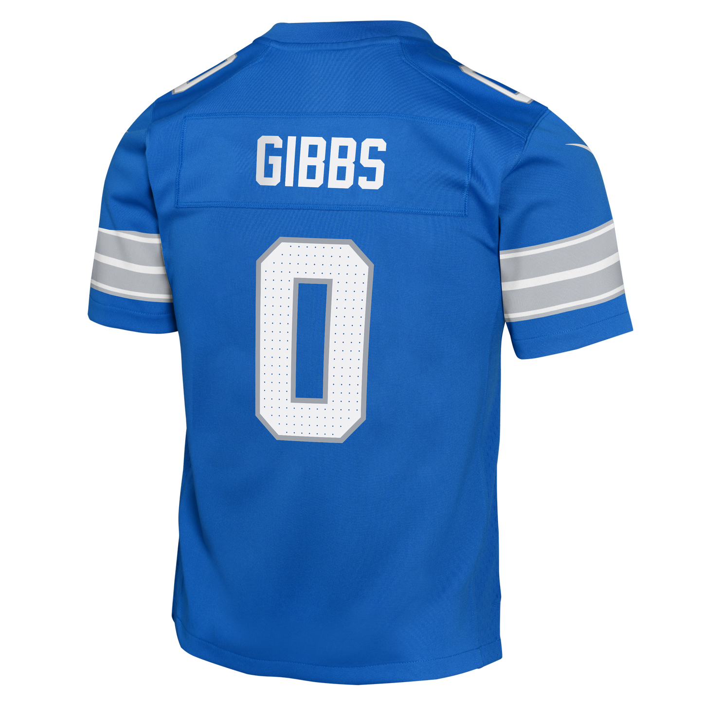 Youth Detroit Lions Jahmyr Gibbs #0 Nike Blue Game Jersey