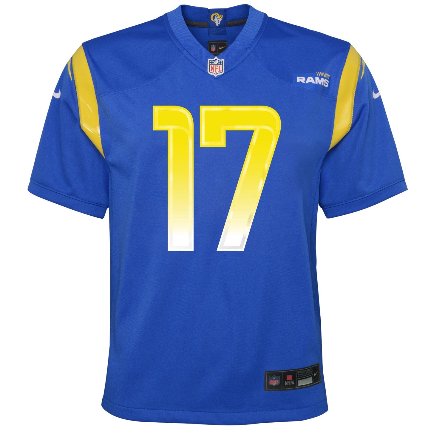 Youth Los Angeles Rams Puka Nacua Nike Royal Blue "ROOKIE" #17 Game Jersey